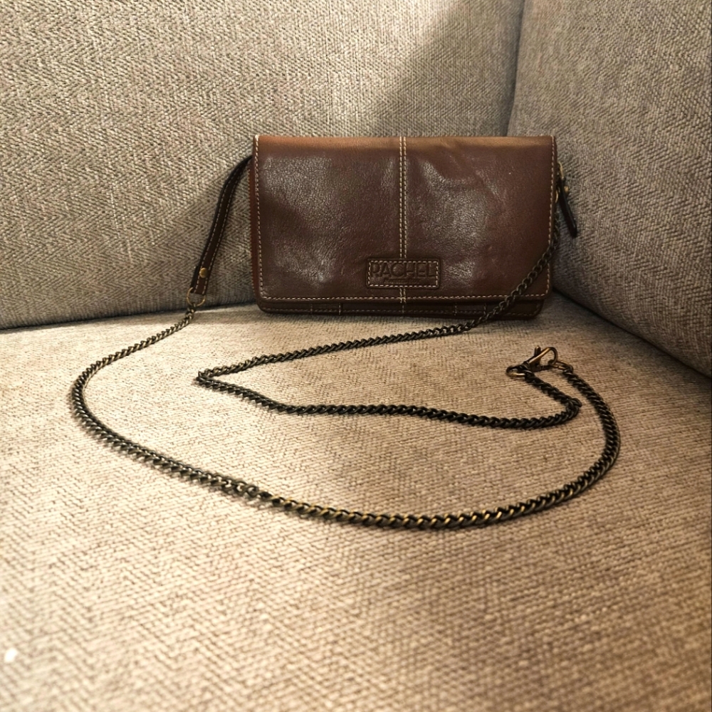Rachel Roy Brown Leather Crossbody